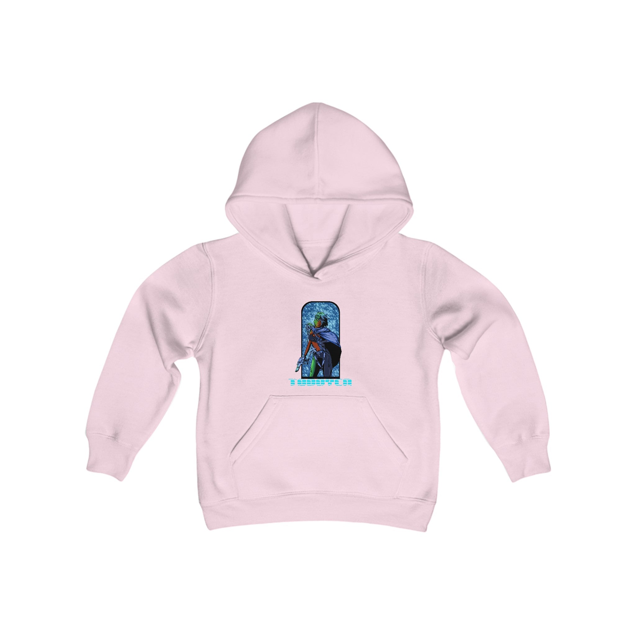 Gemini Blue Youth Heavy Blend Hooded Sweatshirt