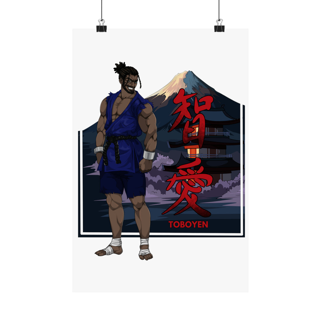 Hanzo Matte Vertical Posters