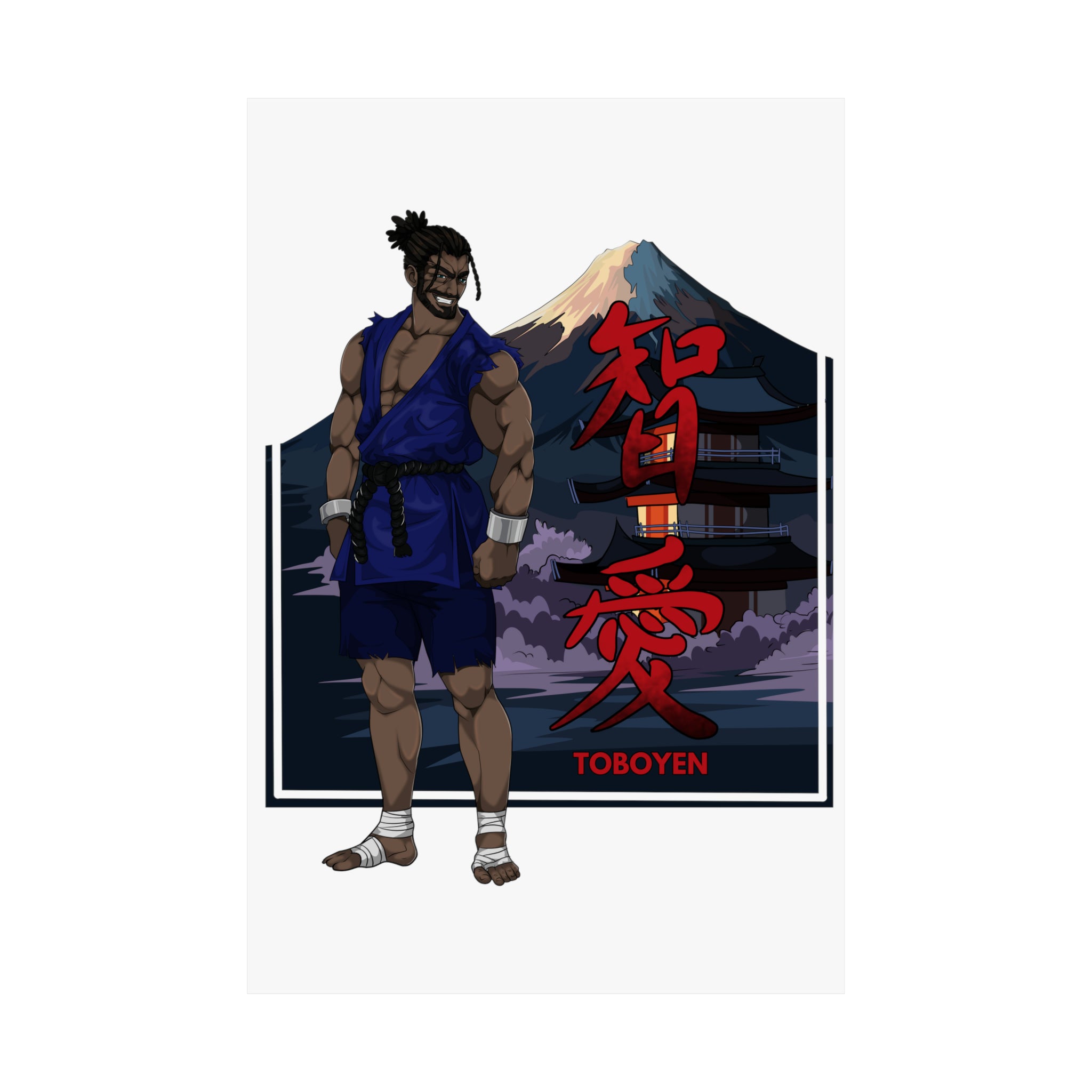 Hanzo Matte Vertical Posters
