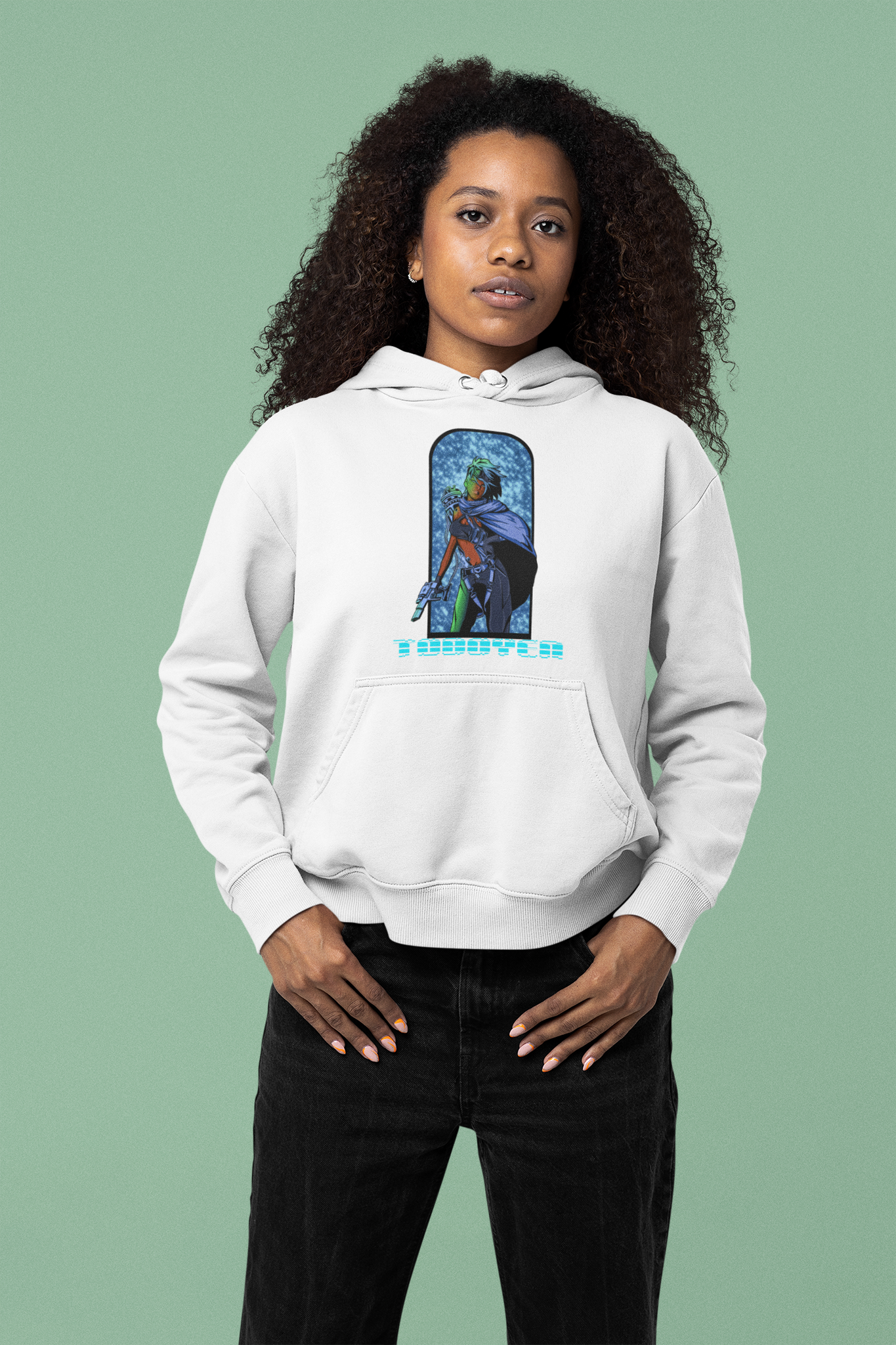 Gemini Blue Unisex Heavy Blend Hoodie